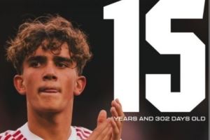 前途无量!15岁302天,道曼成阿森纳队史最年轻首发球员